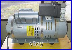 GAST #1023-318Q-G274AX 1/2 HP Rotary Vane Vacuum Pump 1PH 110V or 220-240V