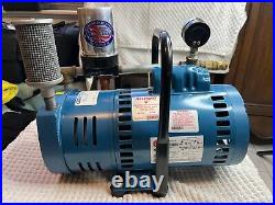 GAST 1023-P152-G608X 3/4 hp Rotary Vacuum Pump Compressor