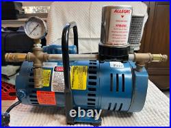 GAST 1023-P152-G608X 3/4 hp Rotary Vacuum Pump Compressor