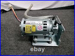 GAST (1031-120-G51AX) VACUUM PUMP with FASCO MOTOR TYPE U62B1 PH 1