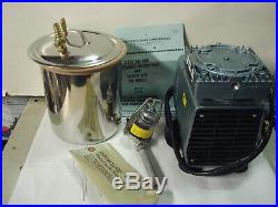 GAST 4752-00 Vacuum Pump Assembly (Compressor/Vacuum Pump and Vacuum Chamber)