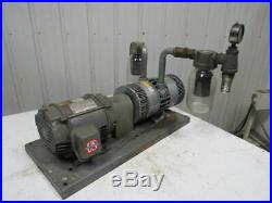 GAST 6066-V107A-T339 55CFM 15PSI 3HP Rotary Vane Oil-Less Vacuum Air Pump 3Ph