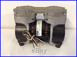 GAST 75R635-P101-H301X Piston Air Compressor/Vacuum Pump 1/3HP