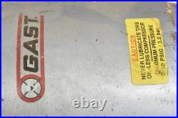 GAST 7HDD-10-M750X Gast Standard Piston Vacuum Pump 1 Phase 1.5 HP