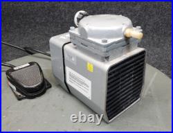 GAST DOA-P707-AA VACUUM PUMP with CLIPPER 632-DA FOOTSWITCH