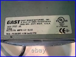GAST DOA-P707-AA Vacuum Pump Compressor Piston High Capacity