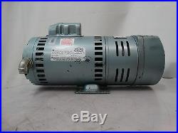 GAST Electric 0823-101Q-G608NEX Vacuum Pump 3/4HP 60HZ 1725RPM