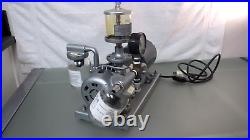 GAST Model 0765-V8B-G32AX Rotary Vane Vacuum Pump with GE 1/3HP Motor C157 Tested