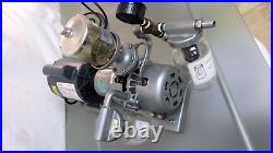 GAST Model 0765-V8B-G32AX Rotary Vane Vacuum Pump with GE 1/3HP Motor C157 Tested