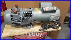 GAST OIL FREE VACUUM PUMP 2067-P114 / GE 1.5HP-110v