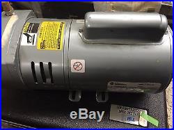 Gast Pump, Rotary Vane Vacuum Pump, 3/4 HP 1023-101q-g608x, G608x
