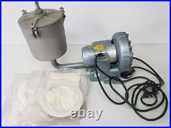 GAST Regenair R1102C-14 Vacuum Blower Pump with Dust Collector Canister
