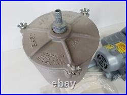 GAST Regenair R1102C-14 Vacuum Blower Pump with Dust Collector Canister
