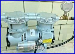 GAST SAA-V108-NQ Vacuum Pump MINIATURE ROCKING PISTON, Low noise, Oil-free
