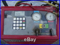 GE Robinair 17700A Refrigerant Recovery R12 Station with Gauges Tank Vacuum Pump