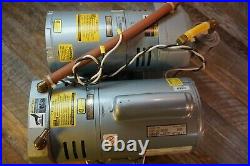 G. E. / Gast Industrial motors / vacuum pump