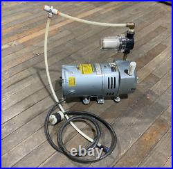 Gast 0523-101Q-G18DX Vacuum Pump 5.40 Amp 115 Volt 60Hz 1/4 HP 1 Phase 1725-RPM