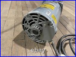 Gast 0523-101Q-G18DX Vacuum Pump 5.40 Amp 115 Volt 60Hz 1/4 HP 1 Phase 1725-RPM