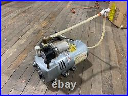 Gast 0523-101Q-G18DX Vacuum Pump 5.40 Amp 115 Volt 60Hz 1/4 HP 1 Phase 1725-RPM