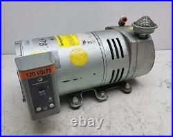 Gast 0523-101Q-G588DX Rotary Vane Vacuum Pump 100-115/220-230VAC 1PH 1/4HP
