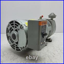 Gast 0523-101Q-G588DX Rotary Vane Vacuum Pump 100-115/220-230VAC 1PH 1/4HP