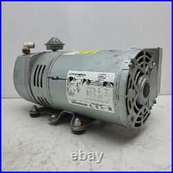 Gast 0523-101Q-G588DX Rotary Vane Vacuum Pump 100-115/220-230VAC 1PH 1/4HP