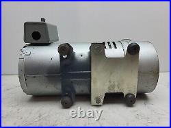Gast 0523-101Q-G588DX Rotary Vane Vacuum Pump 100-115/220-230VAC 1PH 1/4HP