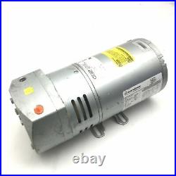 Gast 0523-101Q-G588DX Vacuum Pump 100-115/220-230VAC, 4.6/2.3A, 1PH, 1/4HP