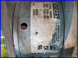 Gast 0523-101Q G588ghdx Vacuum Pump HP ¼ RPM 1725 1425 Emerson 5kh140dfk19x