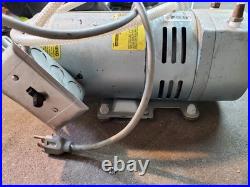 Gast 0523-101Q G588ghdx Vacuum Pump HP ¼ RPM 1725 1425 Emerson 5kh140dfk19x