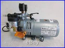 Gast 0523-V4H-G588DX Vacuum Pump 1/4 HP