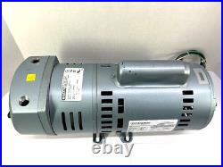 Gast 0823-V131Q-SG608X Rotary Vane Vacuum Pump 3/4hp Nice Condition