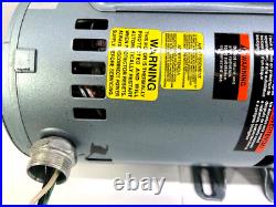 Gast 0823-V131Q-SG608X Rotary Vane Vacuum Pump 3/4hp Nice Condition