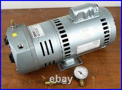Gast 0823-V152Q-SG608X G608NEX Rotary Vane Vacuum Pump 3/4 HP 1 PH