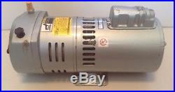 Gast 1023-101q-g608x Vacuum Pump Emerson G608ex 60 Hz 1725 RPM 3/4hp 3/8 Inlet