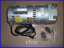 Gast 1023-V131Q-G608NEX Rotary Vane Vacuum Air Pump 115/230VAC, 1PH, 3/4HP