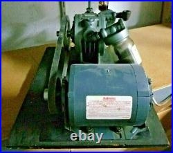 Gast 1550-V47G Oil-Less Rotary Vane Vacuum Pump with Westinghouse 316P 308 Motor