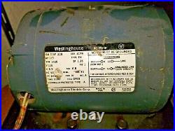Gast 1550-V47G Oil-Less Rotary Vane Vacuum Pump with Westinghouse 316P 308 Motor