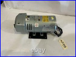 Gast 1/4hp Vacuum Pump 230vac 1ph. # 0523-540q-g314dx 1725rpm