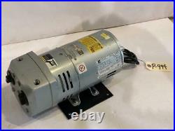 Gast 1/4hp Vacuum Pump 230vac 1ph. # 0523-540q-g314dx 1725rpm