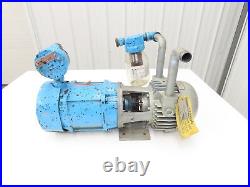 Gast 2067-V108 Vacuum Pump 17cfm 15psi 28in-hg 1.5Hp 230/460V 3PH 3/4npt