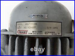 Gast 2067-V108 Vacuum Pump 17cfm 15psi 28in-hg 1.5Hp 230/460V 3PH 3/4npt