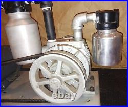 Gast 3040-v115a 2hp Vacuum Pump With Dayton 2 H. P. Industrial Motor 2nky3a