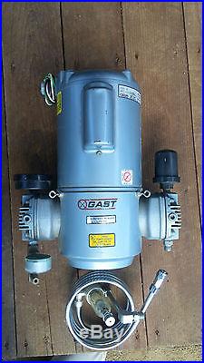 Gast 4hcc-10-m400x Air Compressor/Vacuum Pump