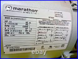 Gast 5VDF-14-M750X Oil-Less Piston Vacuum Pump/ Compressor 1.5 HP