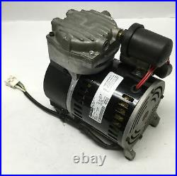 Gast 74R130-P180-H201X Rocking Piston Compressor Vacuum Pump 1/4HP, 230V, 100PSI