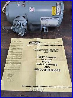 Gast Compressor Piston Pump Model # 3LBA-10-M300X