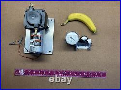 Gast Compressor / Vacuum Pump 12 VDC and Regulator with Gauge 22D1180-201-1066