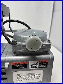 Gast DAA-V715A-EB High-Capacity Vacuum Pump withGauge & Regulator TESTED. Read