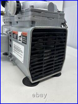 Gast DAA-V715A-EB High-Capacity Vacuum Pump withGauge & Regulator TESTED. Read